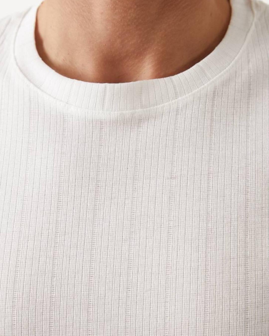 Yuvarlak Yaka Cotton Tshirt Siyah