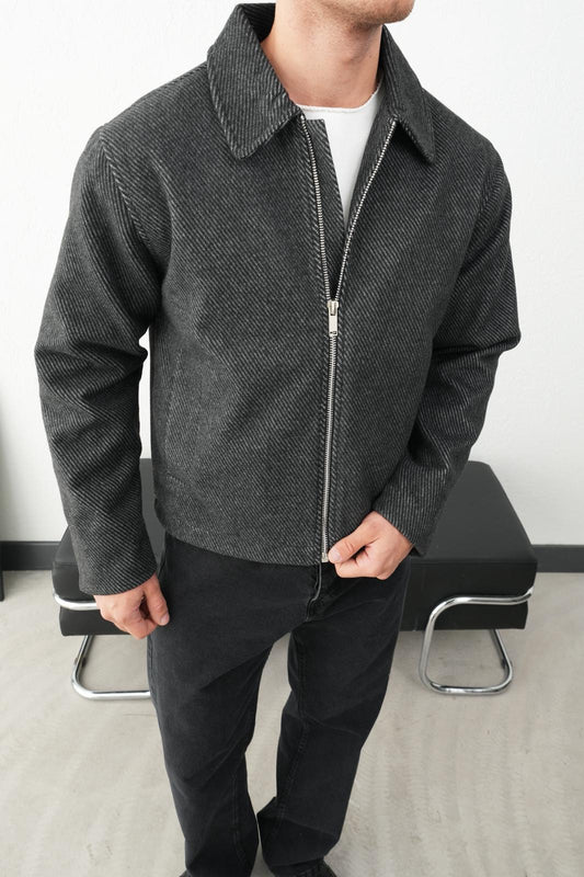 KAŞE KALIN FERMUARLI MONT