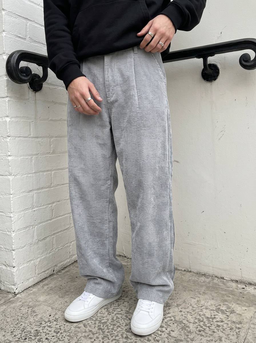 Premium Kalite Kadife Baggy Pantolon
