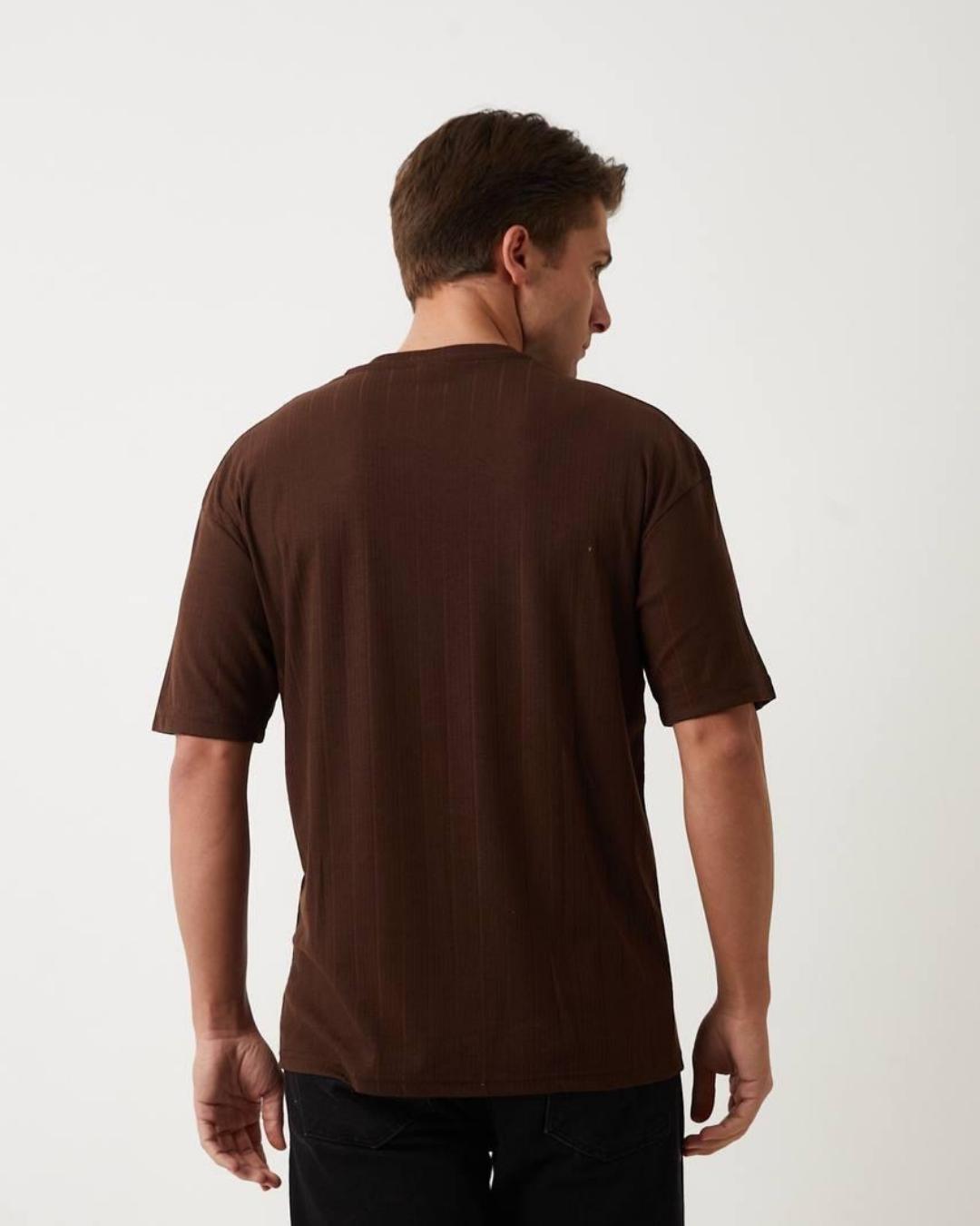 Yuvarlak Yaka Cotton Tshirt Siyah