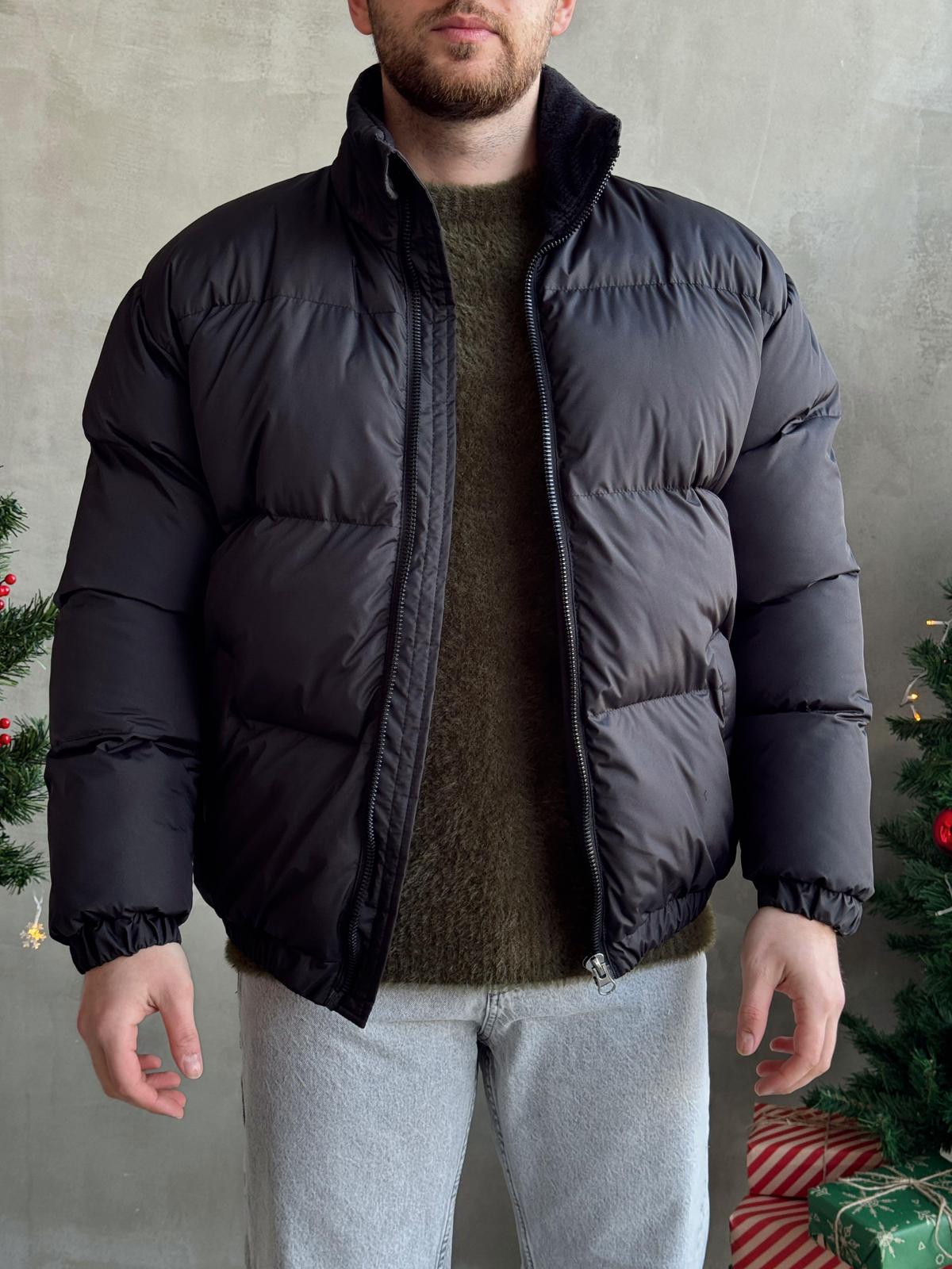 Premium Yüksek Kalite Kadife Yaka Mont