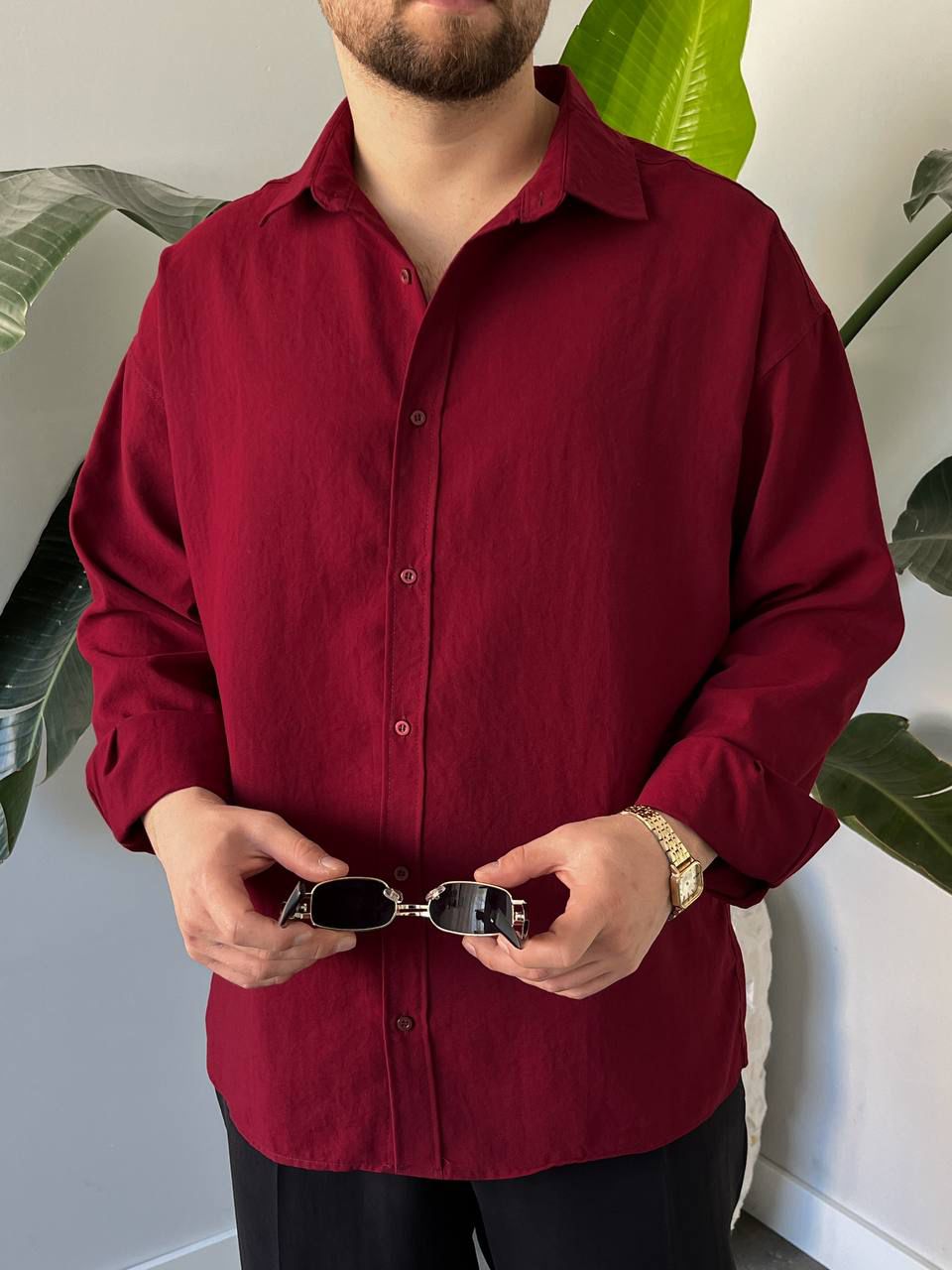 Premium Yüksek Kalite Modal Kumaş Gömlek