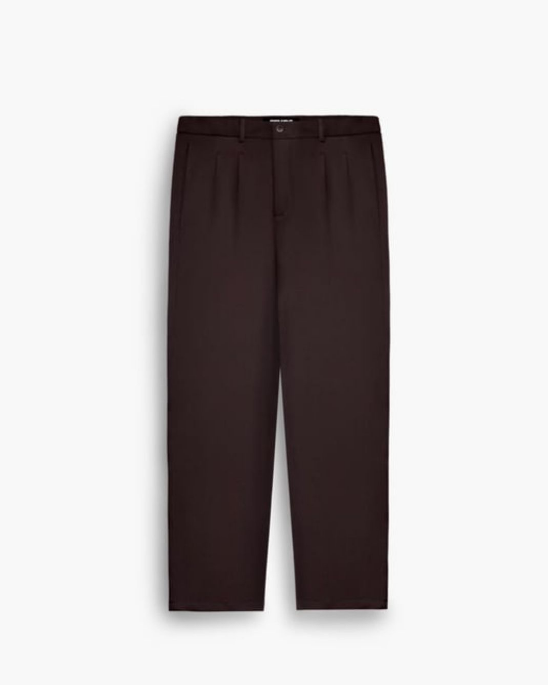 Bej Rengi Baggy Fit Erkek Kumaş Pantolon