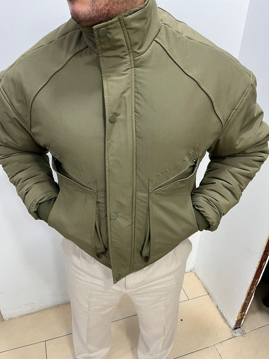 KIŞLIK OVERSİZE HAKİ MONT