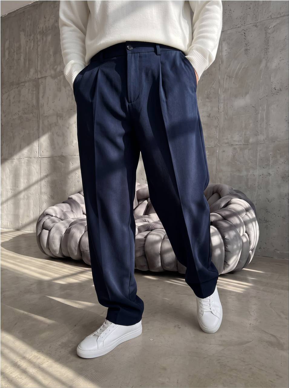 Baggy Fit Kumaş Pantolon