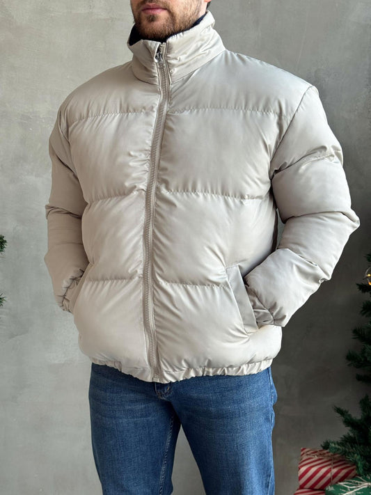 Premium Yüksek Kalite Kadife Yaka Mont