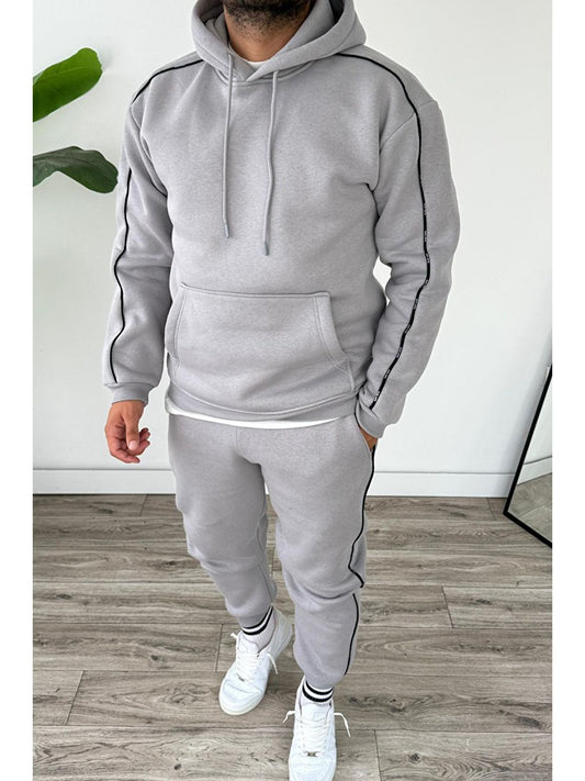 Erkek Kapsonlu Kanguru Cepli %100 Cotton Alt Üst Takım