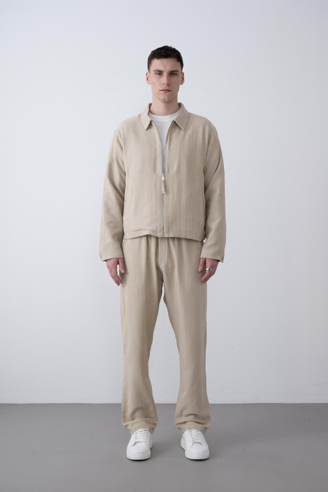 DESENLİ DOKUMA CEKET