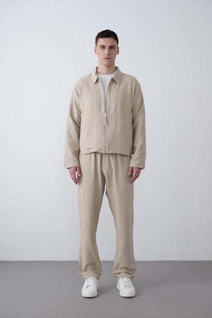 DESENLİ DOKUMA CEKET