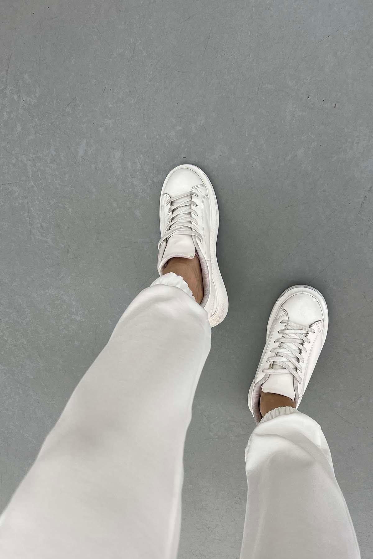 %100 COTTON LASTİKLİ PAÇA ESOFMAN ALT