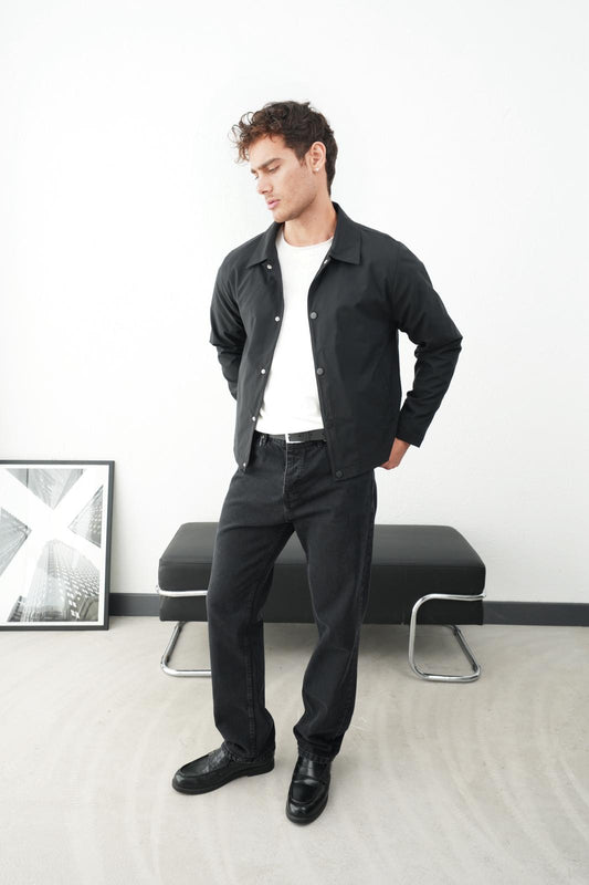 DÜĞMELİ YAĞMURLUK CEKET