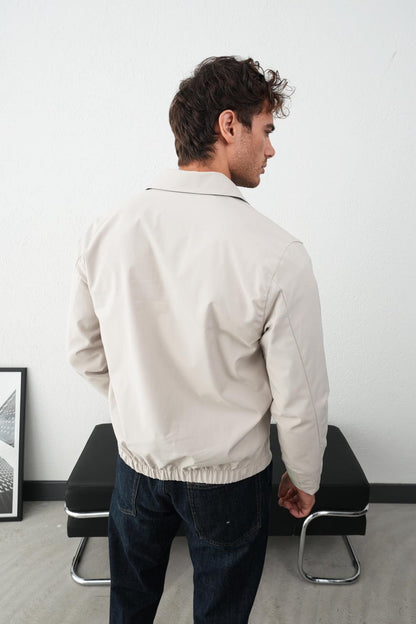 DÜĞMELİ YAĞMURLUK CEKET