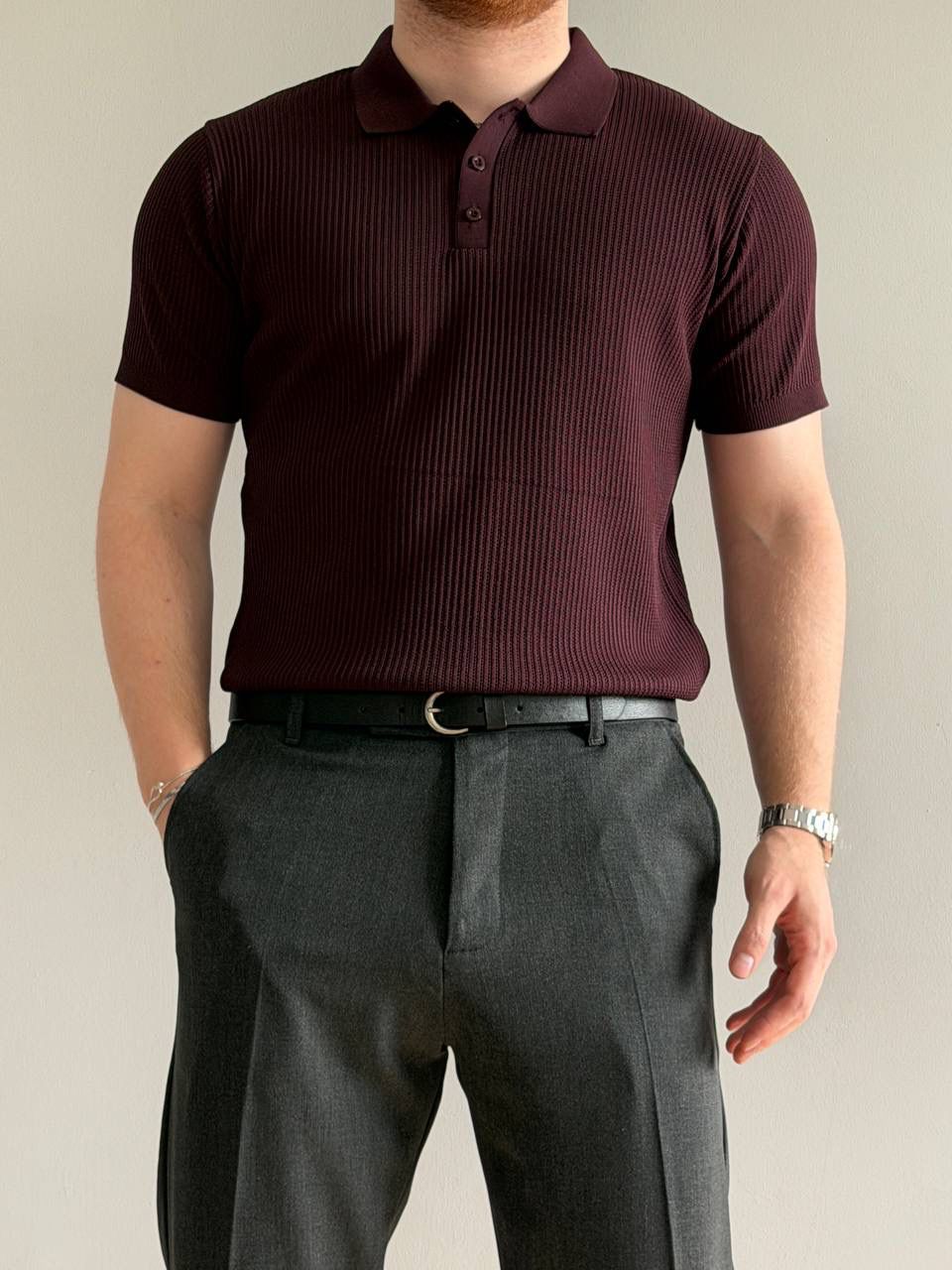 DÜĞMELİ POLO YAKA TSHİRT