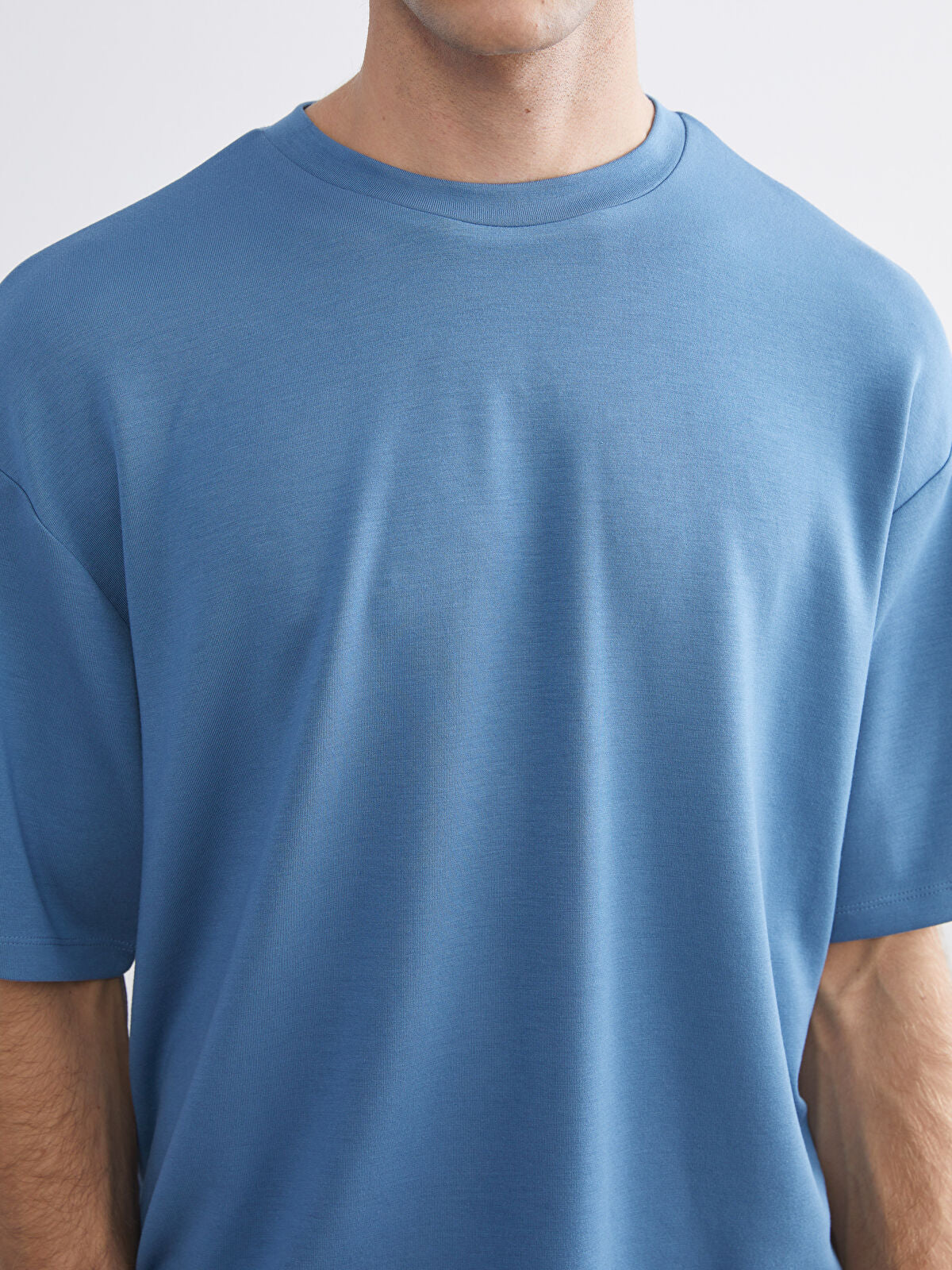 Erkek Oversize Basic T-Shirt