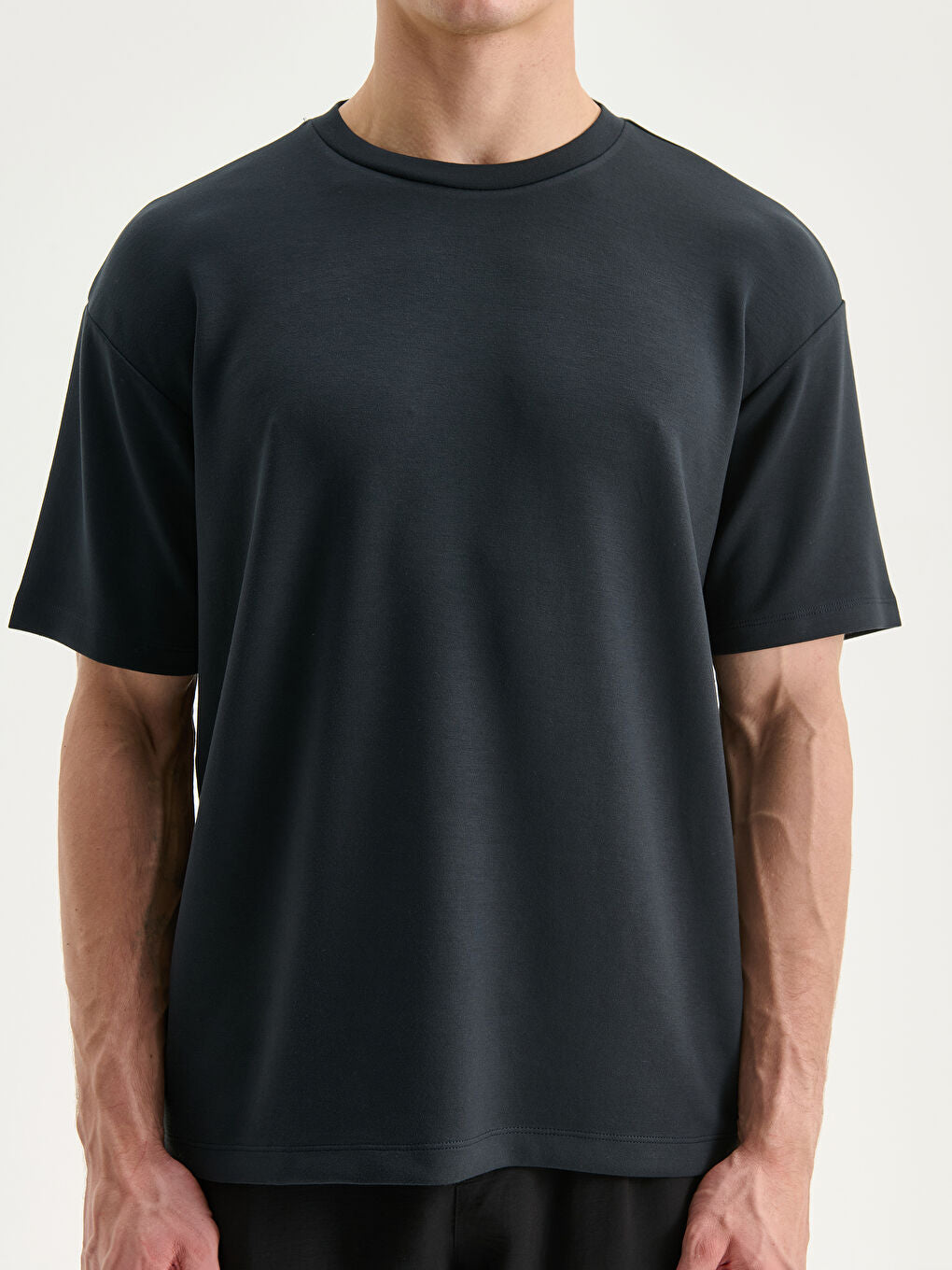 Erkek Oversize Basic T-Shirt