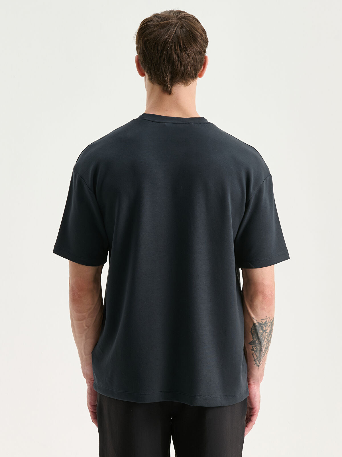 Erkek Oversize Basic T-Shirt