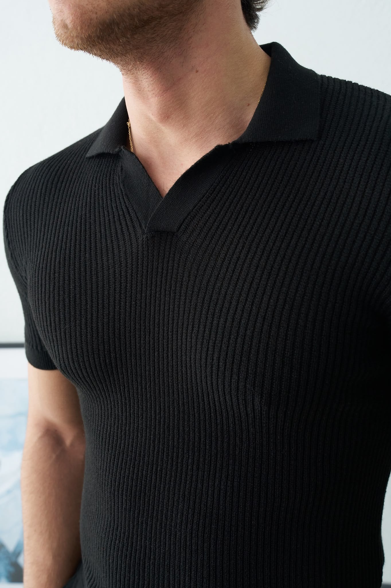 V YAKA TSHİRT COTTON