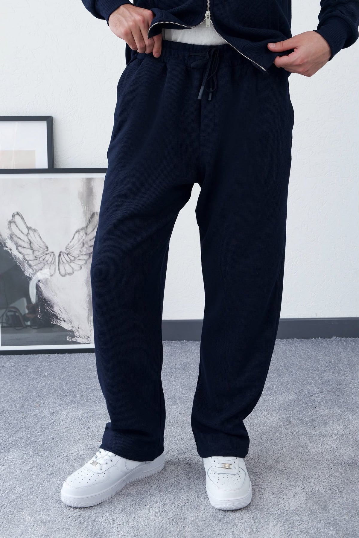 Bel Lastikli Baggy Eşofman Alt
