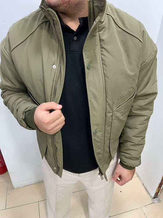 KIŞLIK OVERSİZE HAKİ MONT